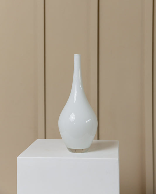 90s Vase Salong by Johanna Jelinek for IKEA, mouth-blown glass, modern timeless shape Vintage