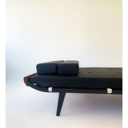 Mid-Century Modern Schwarzes Daybed Cleopatra von Dick Cordemeijer Vintage - 2nd home