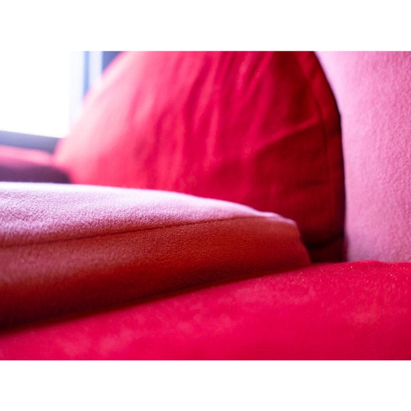 Pink und Red Alcantara Sofas Vintage - 2nd home