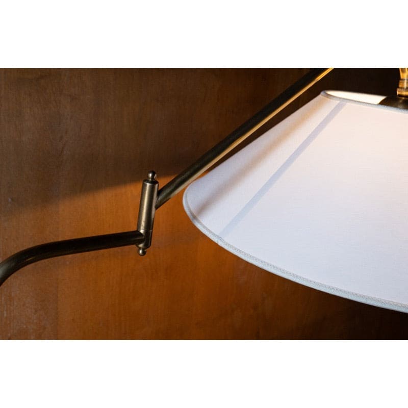 Messing Marmor Verstellbare Arm Stehlampe Vintage - 2nd home