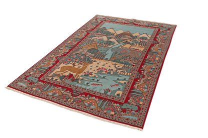 Kashan 205x135cm Carpet Vintage