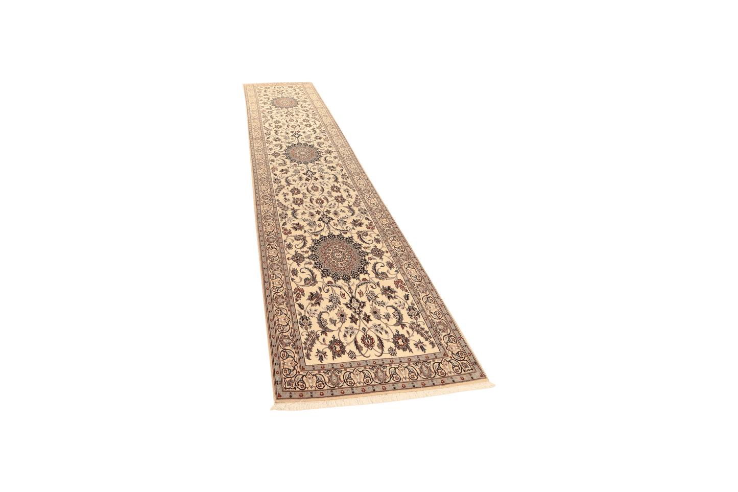 Tapis vintage Nain 9La 373x86cm