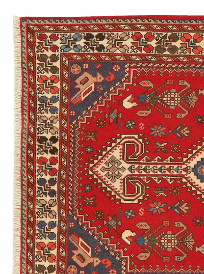 Nasrabad 200x80cm Teppich Vintage