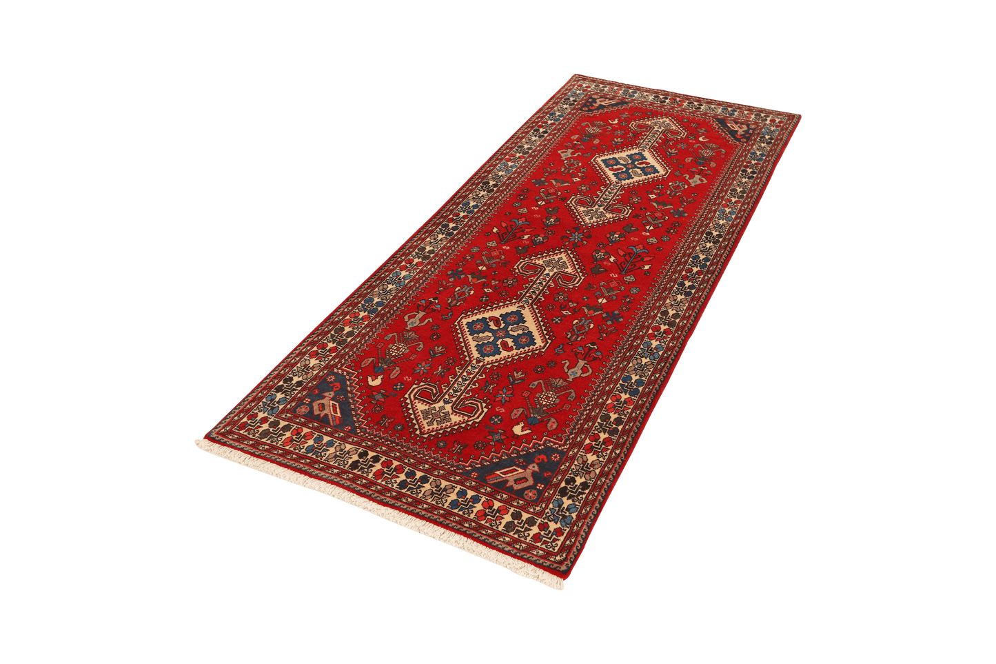 Nasrabad 200x80cm Carpet Vintage