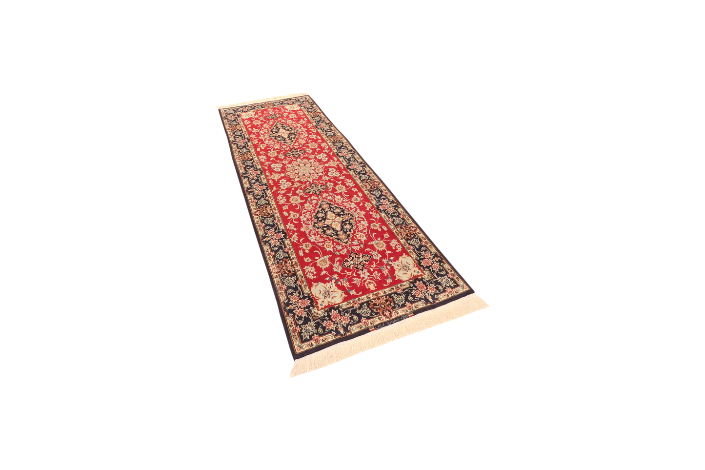 Tapis vintage Ispahan 221x83cm