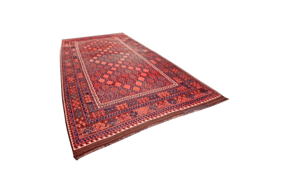 Kelim Belutch Alt 430x248cm Vintage Teppich