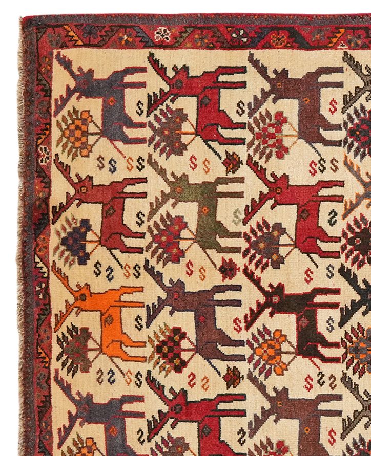 Qashgai 161x102cm Carpet Vintage