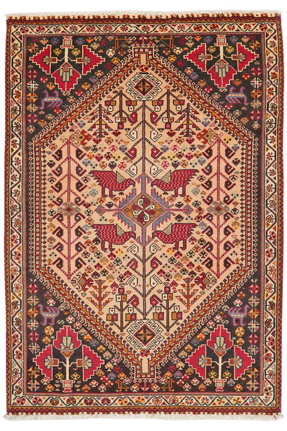 Gashgai 152x105cm Teppich Vintage