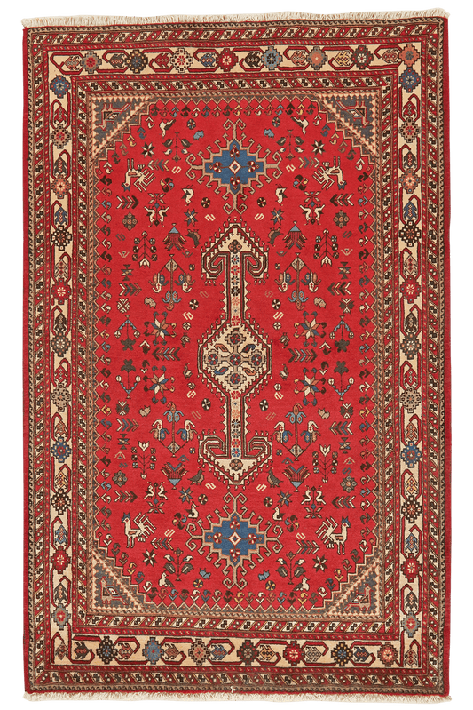 Nasrabad 162x103cm Teppich Vintage