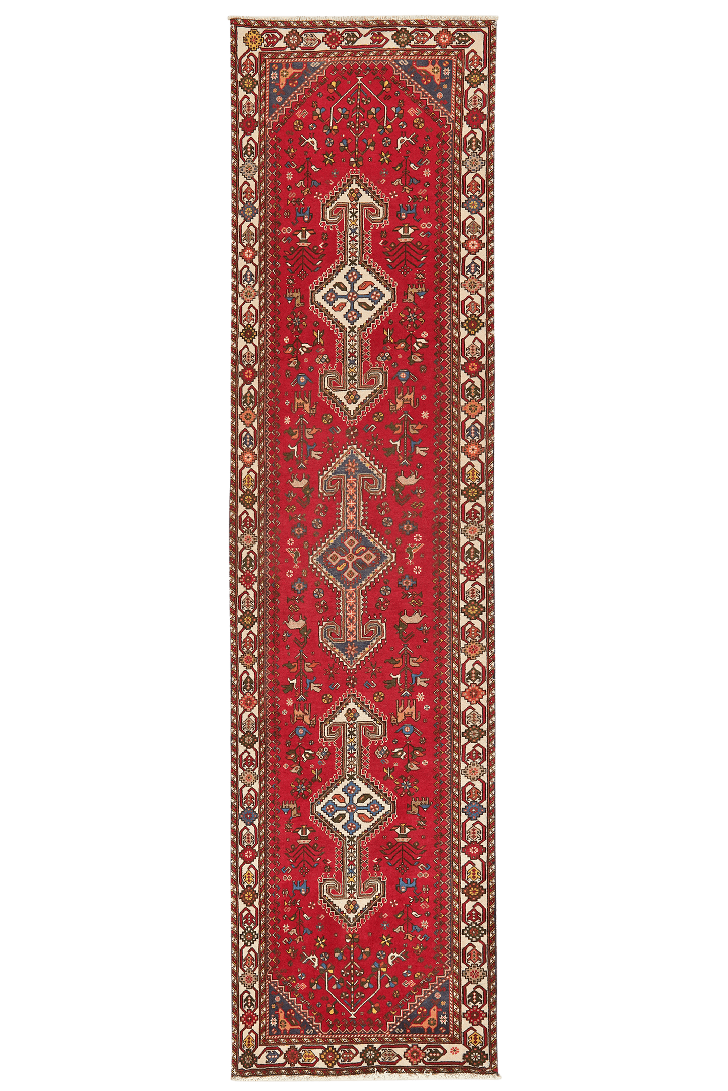 Tapis vintage Nasrabad 305x76cm