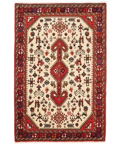 Nasrabad 154x102cm Teppich Vintage