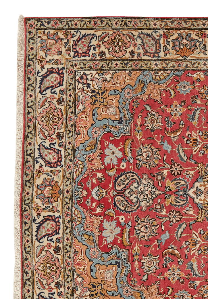 Tapis vintage Tabriz Vieux 213x142cm