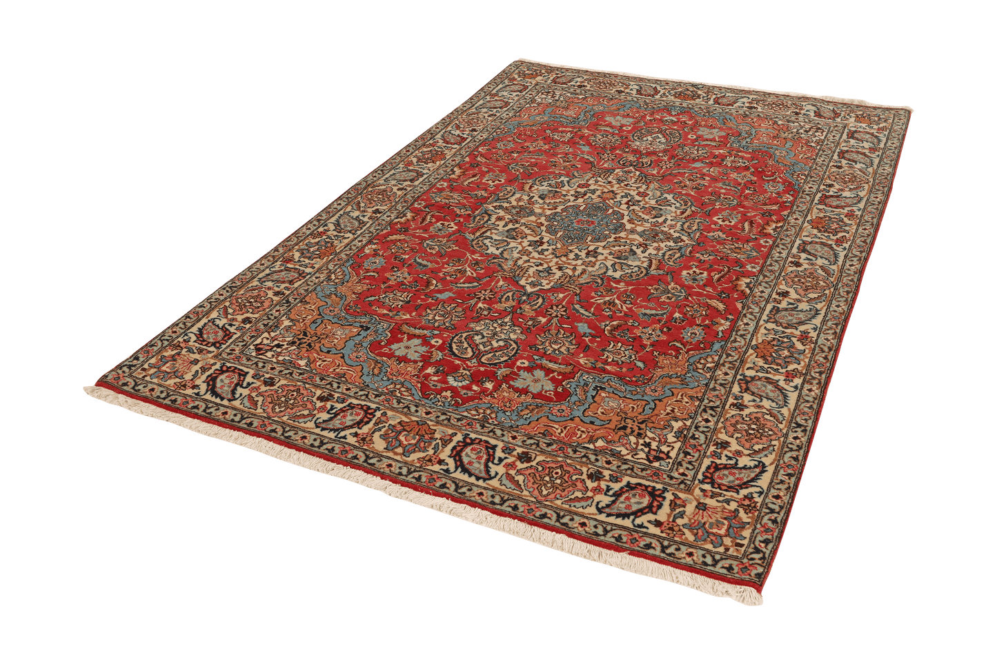 Tapis vintage Tabriz Vieux 213x142cm