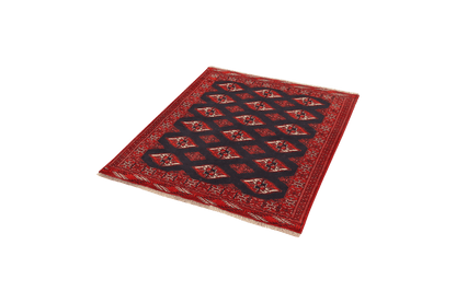 Turkman 128x106cm Carpet Vintage