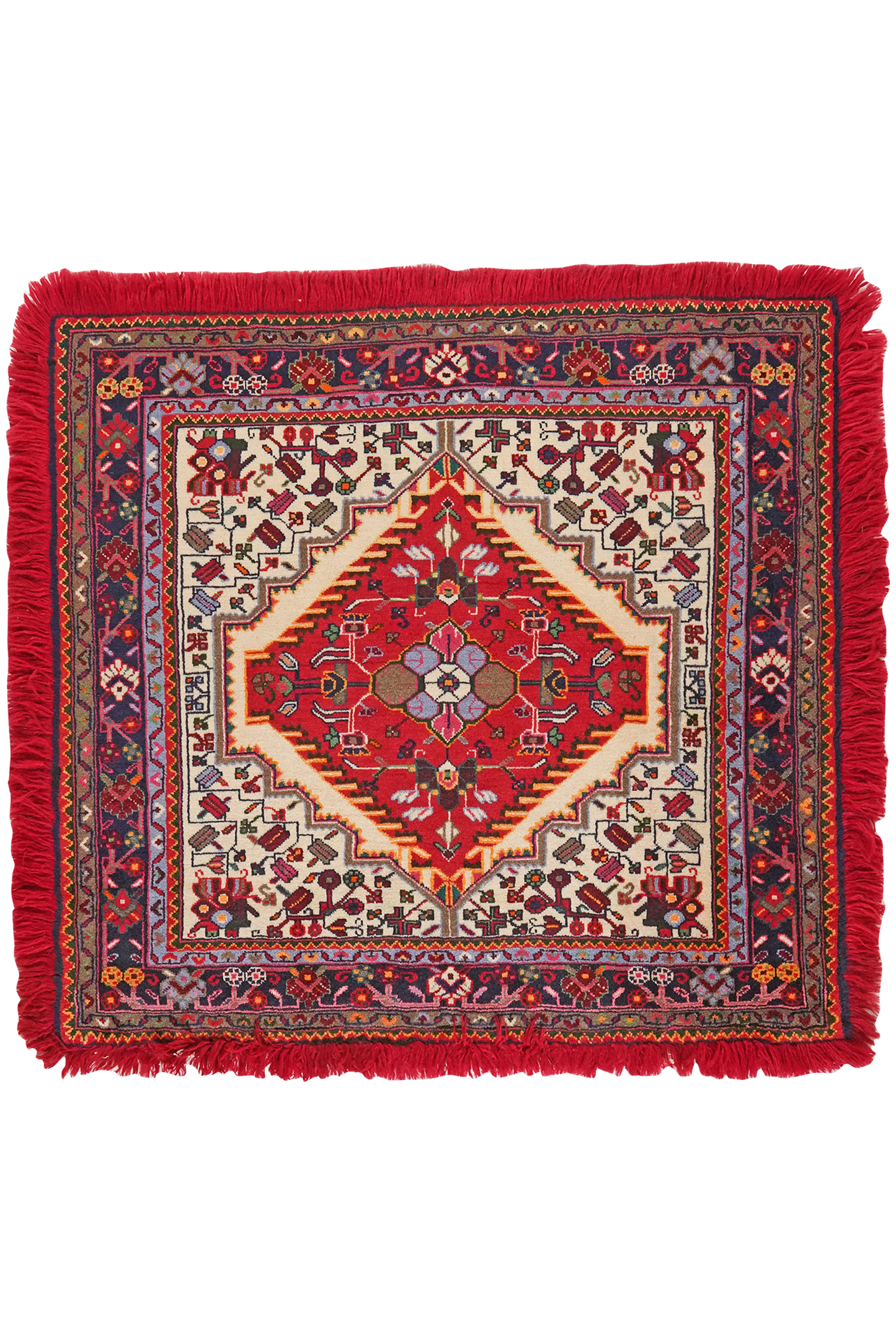 Toysarghan 115x126cm Teppich Vintage