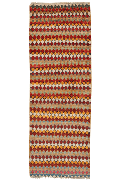 Tapis vintage Gabbeh Sonnat 197x69cm