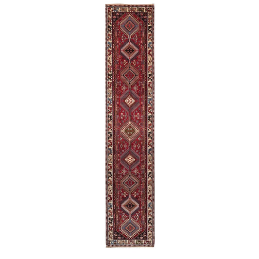 Yalameh 394x80cm Vintage Carpet