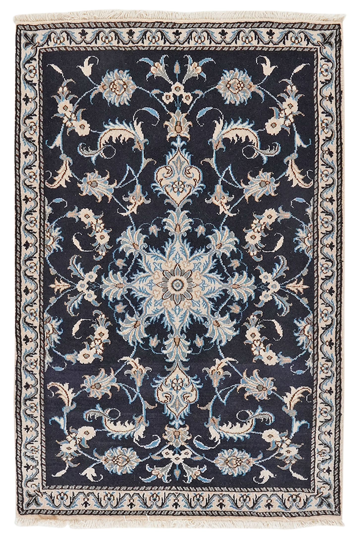 Tapis vintage Nain 12La 135x89cm