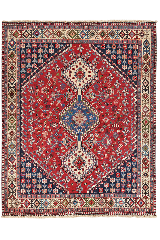 Tapis vintage Yalameh 192x151cm