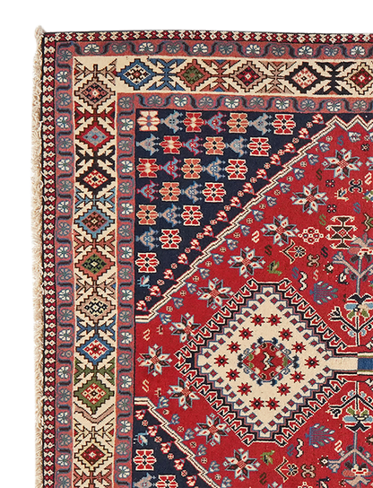 Tapis vintage Yalameh 192x151cm