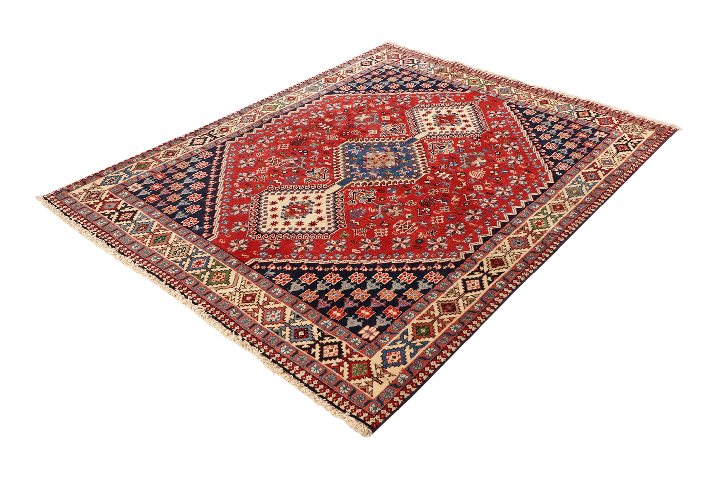 Tapis vintage Yalameh 192x151cm