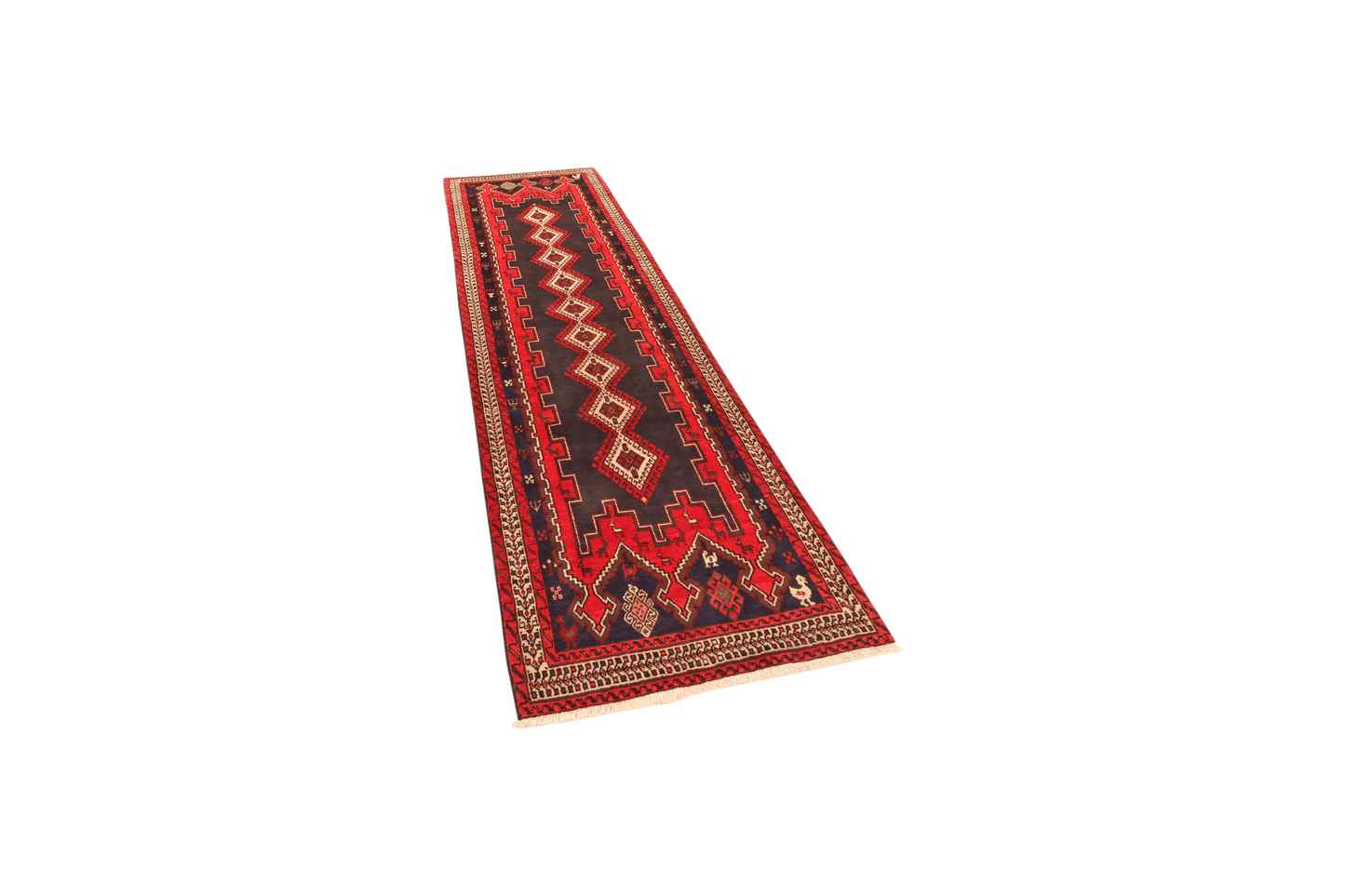 Afshar 284x84cm Carpet Vintage