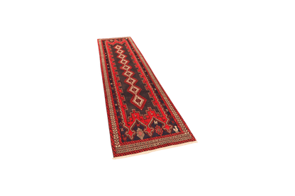 Afshar 284x84cm Teppich Vintage