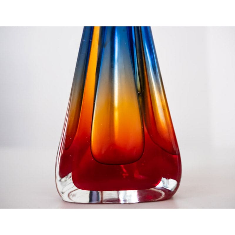 Farbige Murano-Glas-Sommerso-Vase Vintage - 2nd home