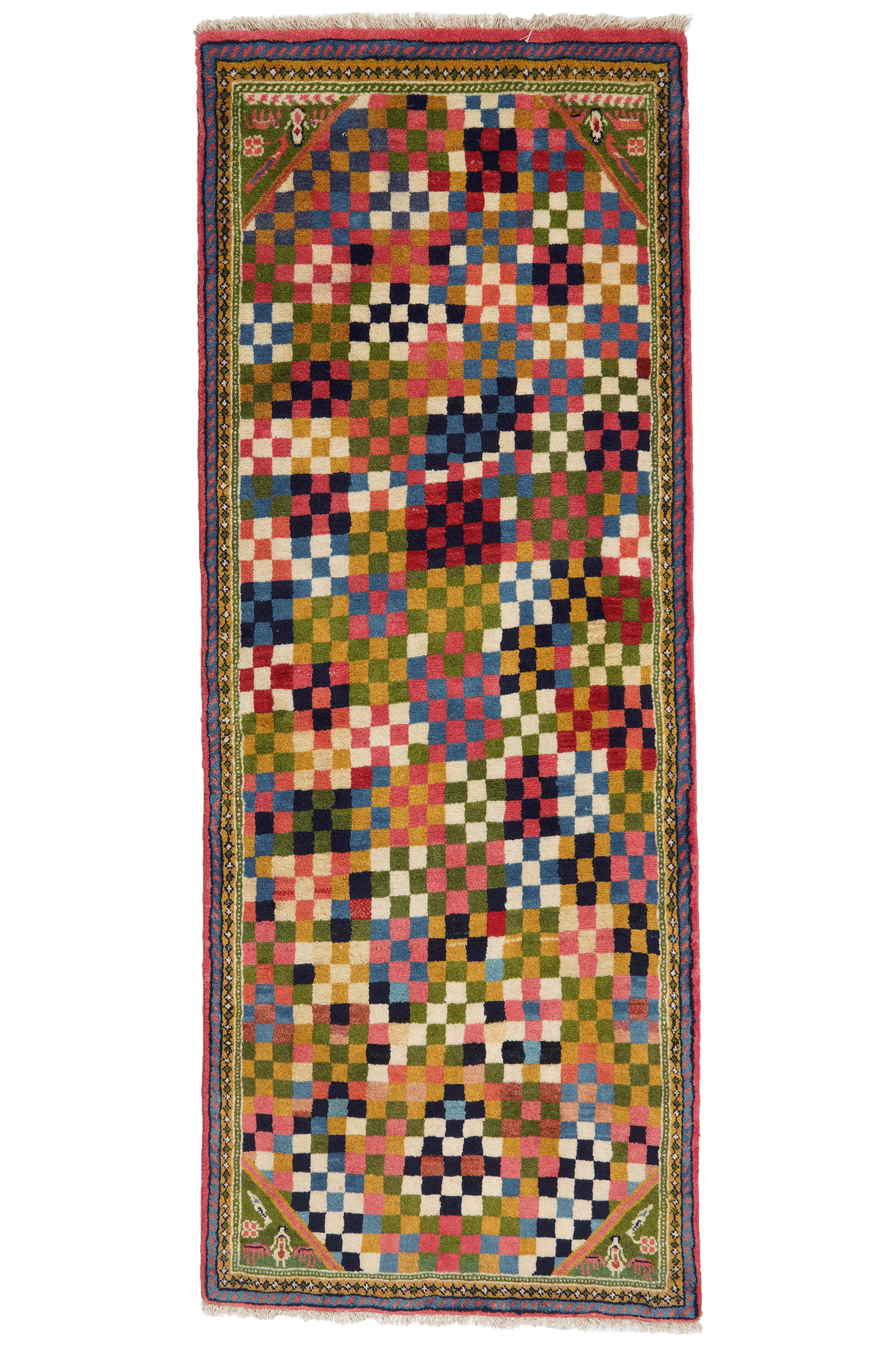 Tapis vintage Hamadan 183x70cm