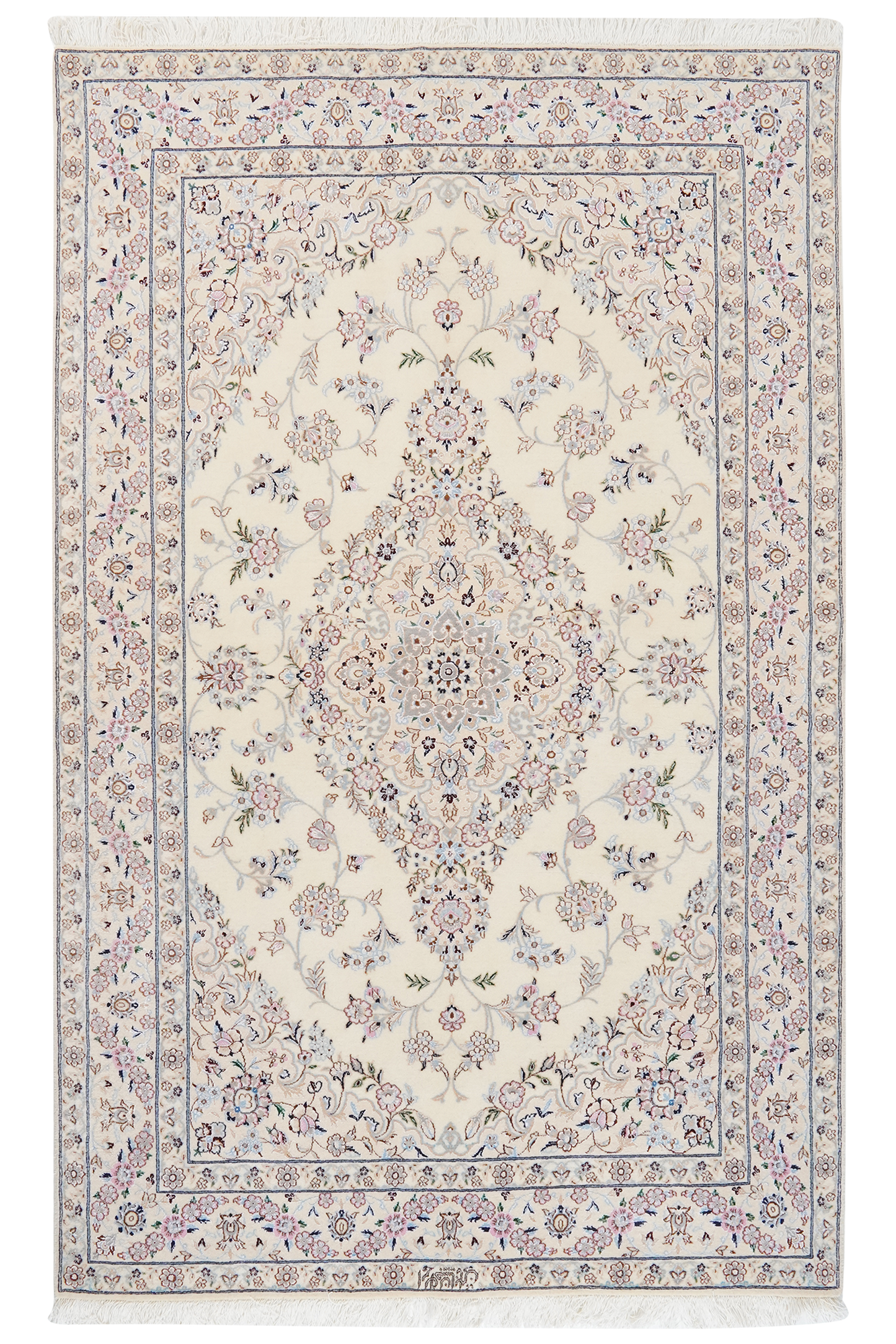 Tapis vintage Nain 9La 202x127cm