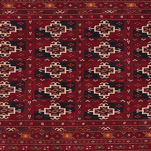 Turkman 73x134cm Vintage Teppich