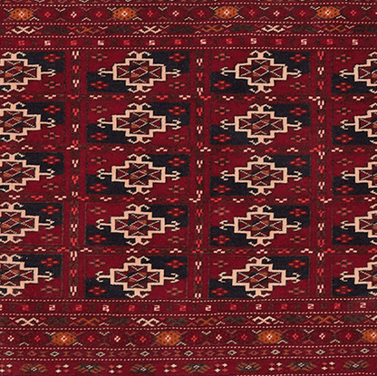 Turkman 73x134cm Vintage Teppich