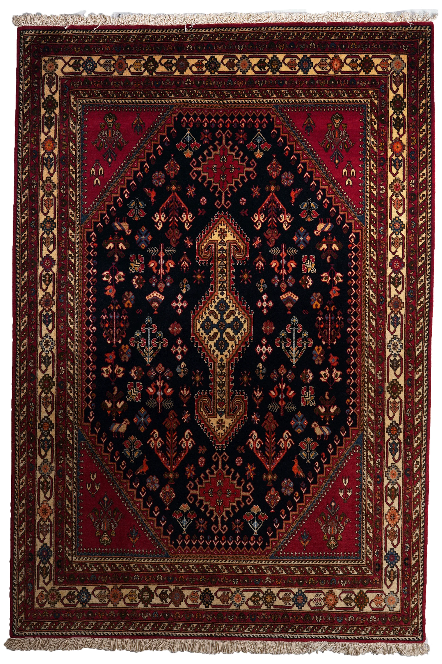 Tapis vintage Nasrabad 207x141cm