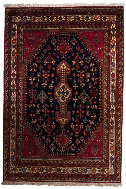 Nasrabad 207x141cm Teppich Vintage