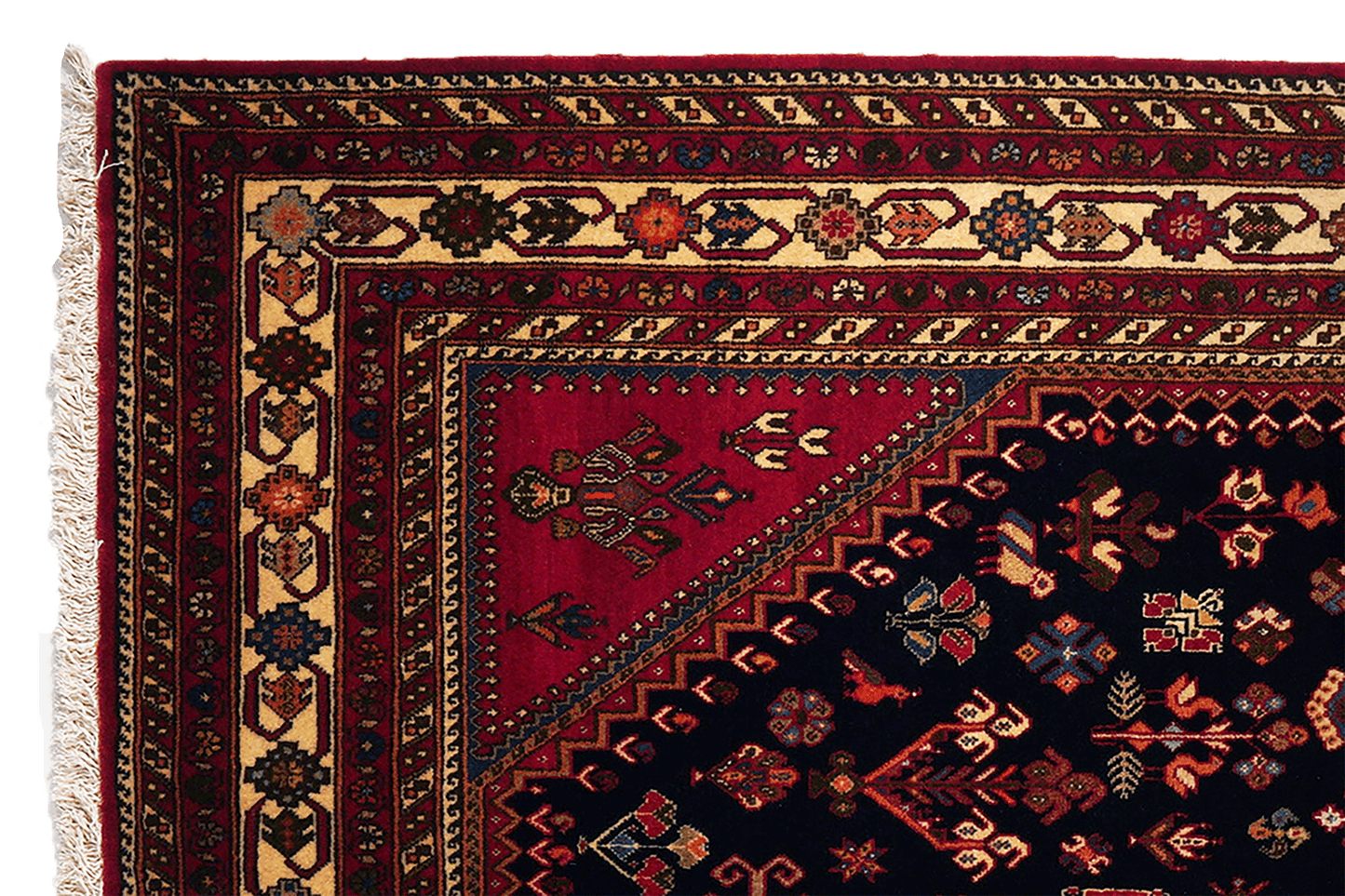 Nasrabad 207x141cm Teppich Vintage