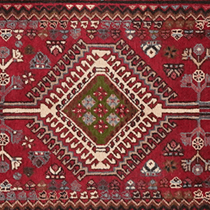 Yalameh 394x80cm Teppich Vintage