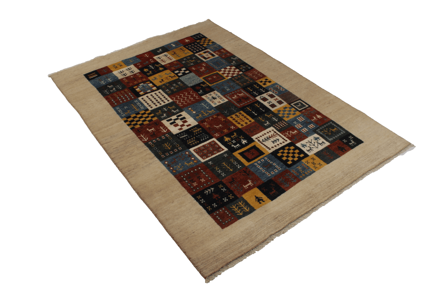 Tapis vintage Gabbeh Sonnat 186x131cm