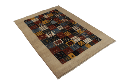 Gabbeh Sonnat 186x131cm Teppich Vintage