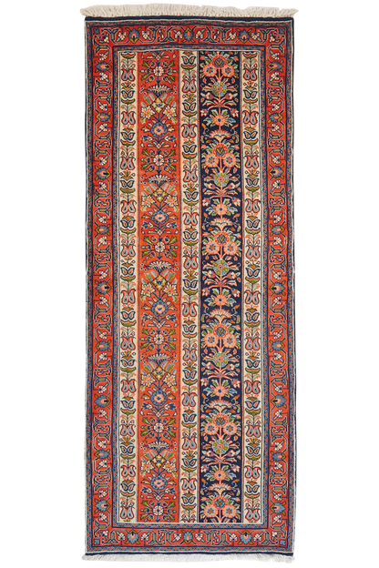 Tapis vintage Sarouk 210x81cm