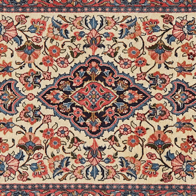 Sarough 427x81cm Carpet Vintage