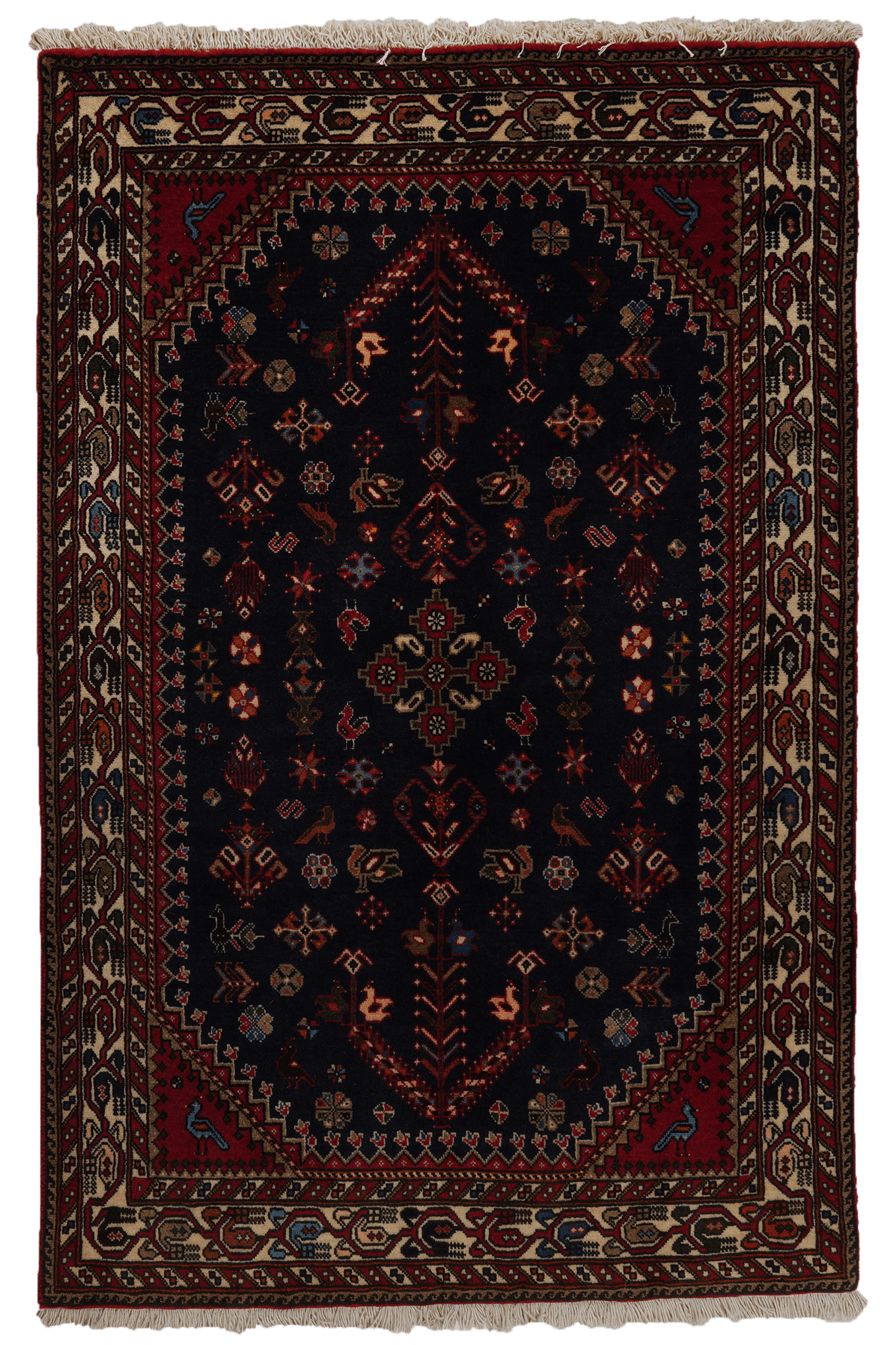 Nasrabad 149x98cm Carpet Vintage