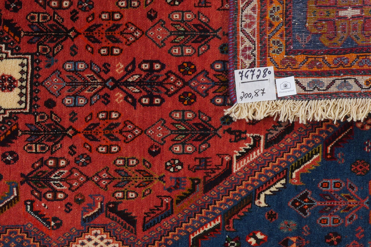 Gashgai 200x87cm Carpet Vintage