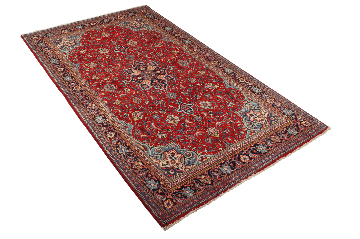 Tapis vintage Sarouk 224x125cm