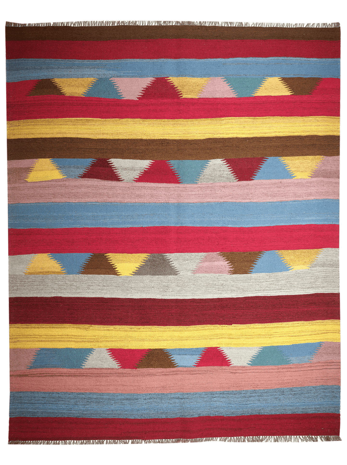 Tapis Kilim Gashgai 230x186cm vintage