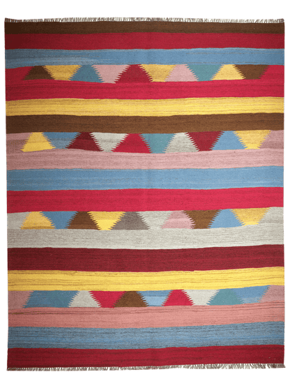 Tapis Kilim Gashgai 230x186cm vintage