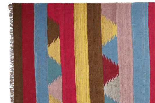 Kelim Gashgai 230x186cm Carpet Vintage