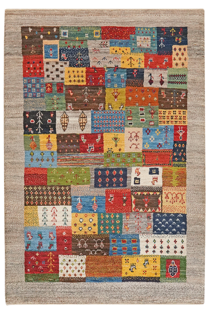 Rizbaf 149x101cm Teppich Vintage