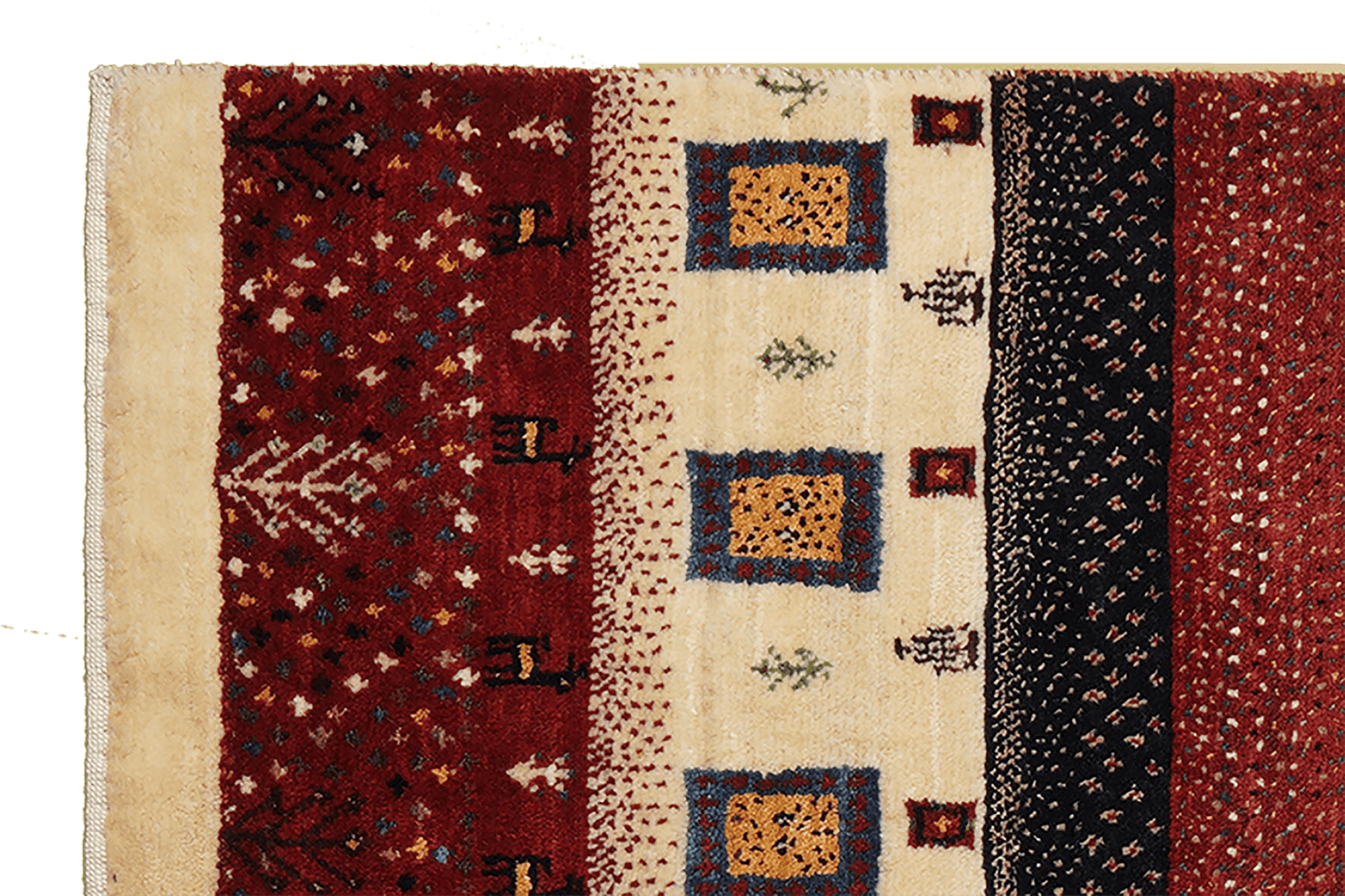 Rizbaf 154x102cm Teppich Vintage