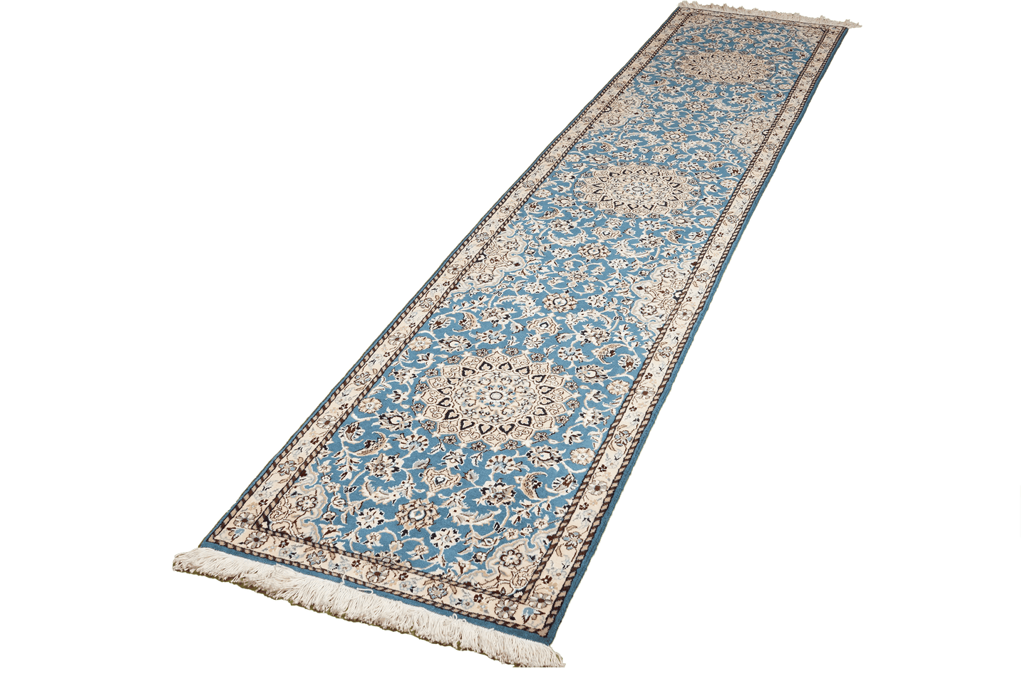 Tapis vintage Nain 9La 304x60cm