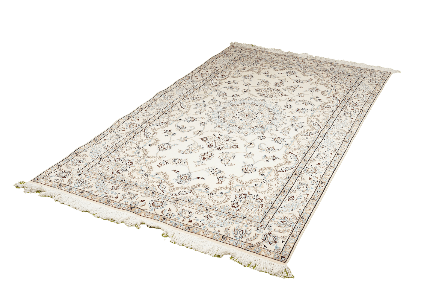 Tapis vintage Nain 9La 211x128cm